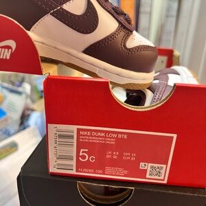 Nike Brown and White Sneakers for Effortless Style